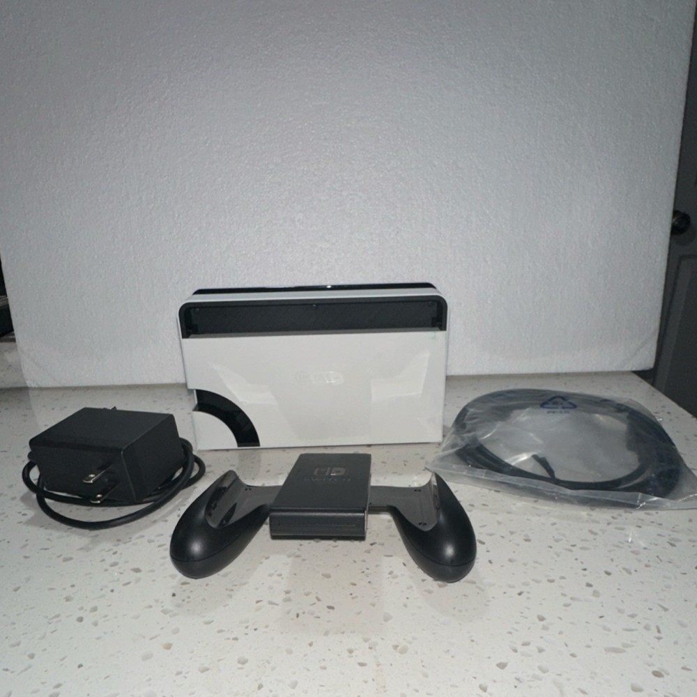 Nintendo Switch OLED DockBundle withAC Adapter,HDMICable, Joy-Con Grip notested