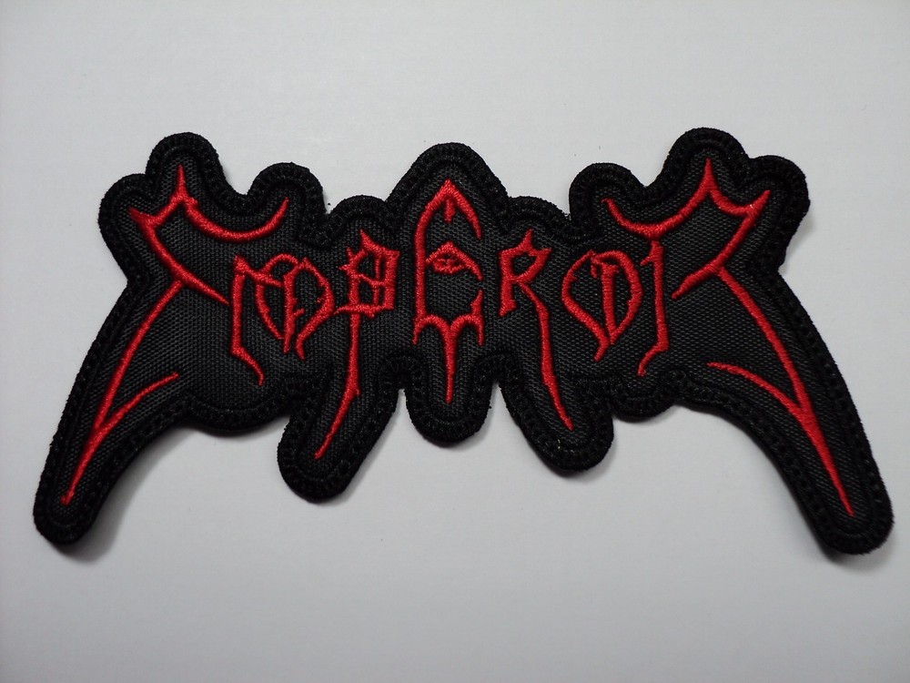 EMPEROR RED  SHAPED  LOGO   EMBROIDERED PATCH