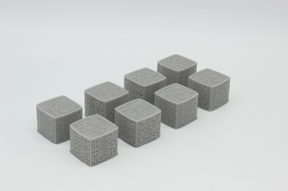Military Hesco Wall, Cube, Corner 1/87 Scale You Pick