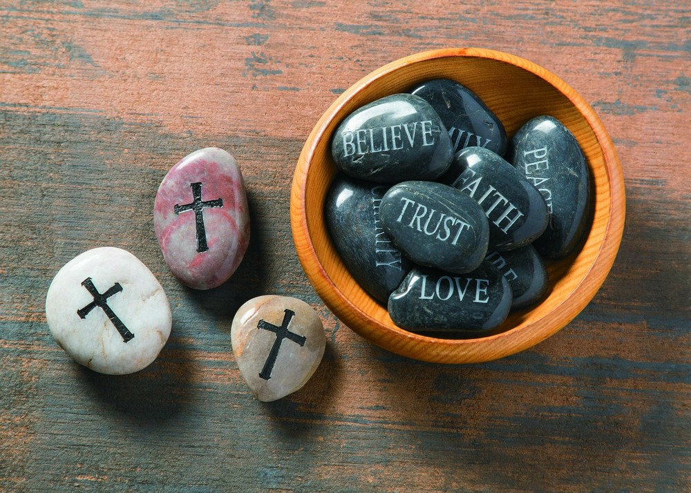 Cross Worry Stones - Decorative Accessories