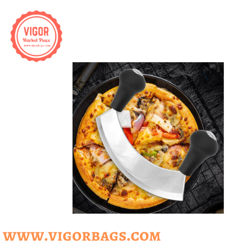 Handy Salad, Pizza Chopper & Pizza Cutter and Server Slicer Super Sharp Combo Pa