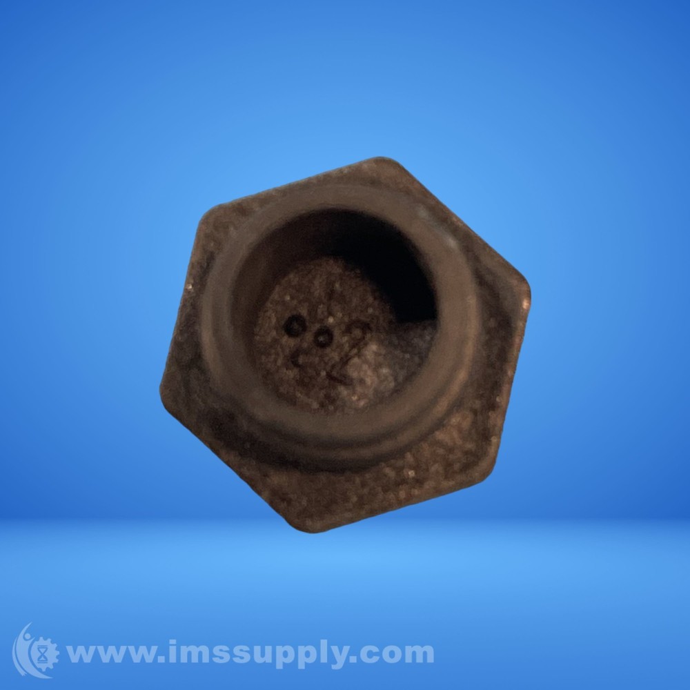 Hex Black Slotted Plug FNIP