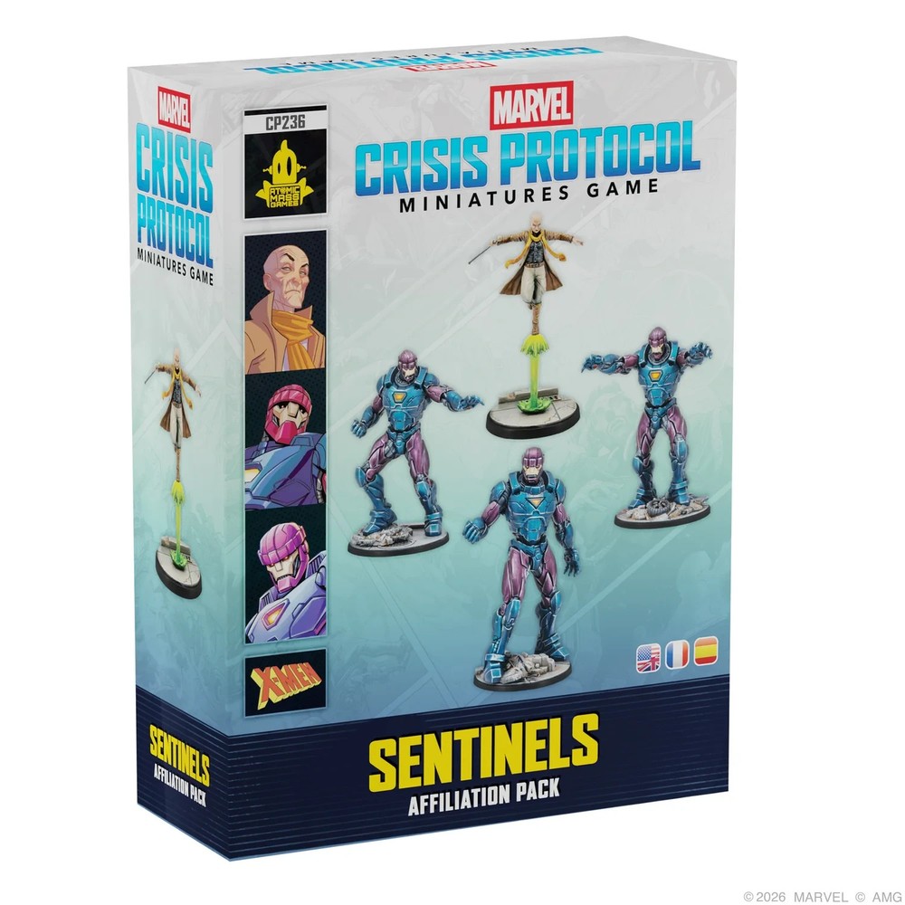 Marvel Crisis Protocol: Sentinels Affiliation Pack! CP 236!