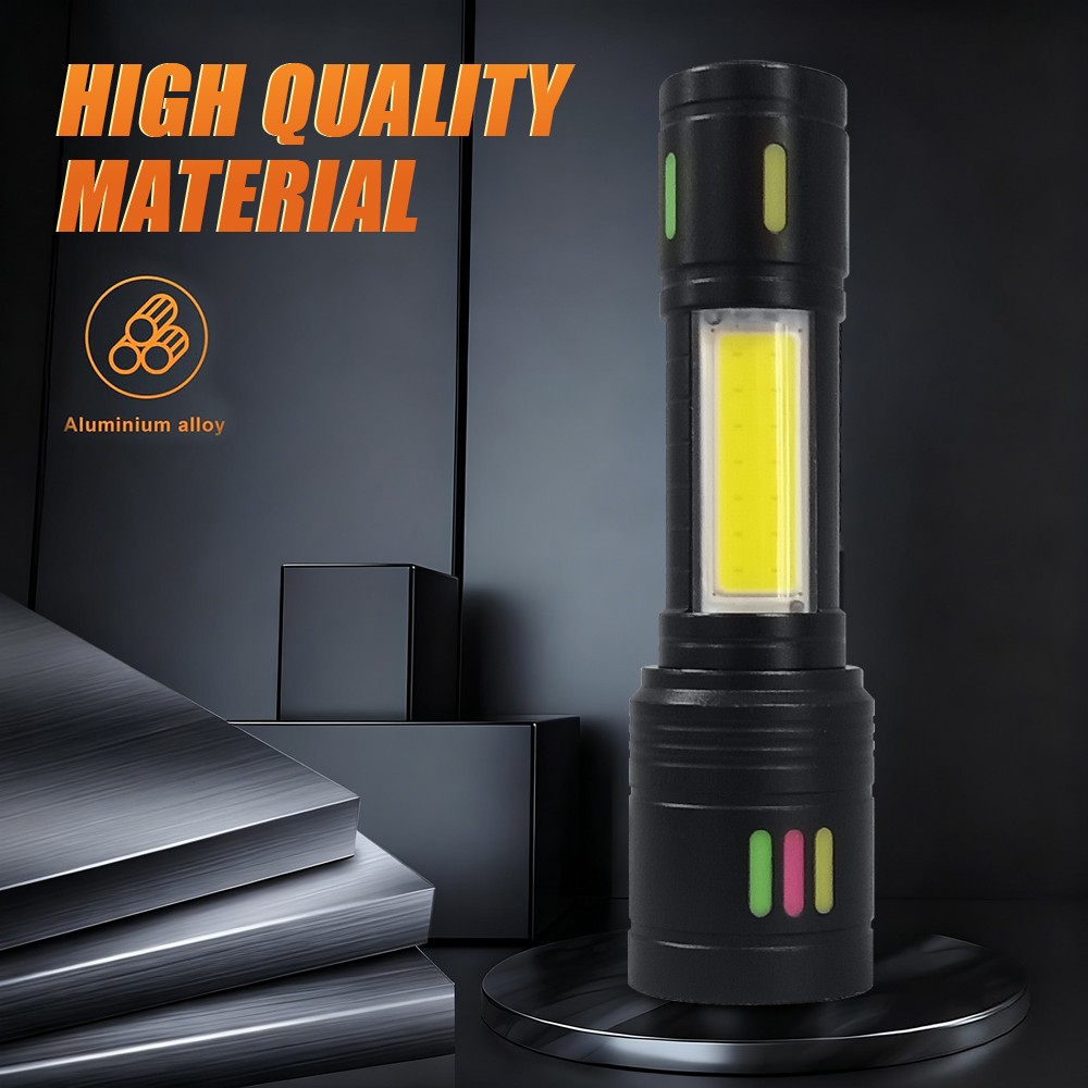 2Pack 99000000LM Super Bright LED Tactical Flashlight Rechargeable Flashlights