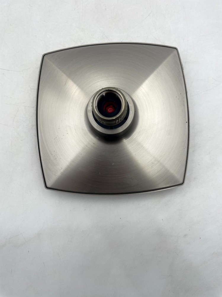 Moen Showerhead Silver Square Multi Function Wall Mounted A112.18.1 1.75 Gpm Max