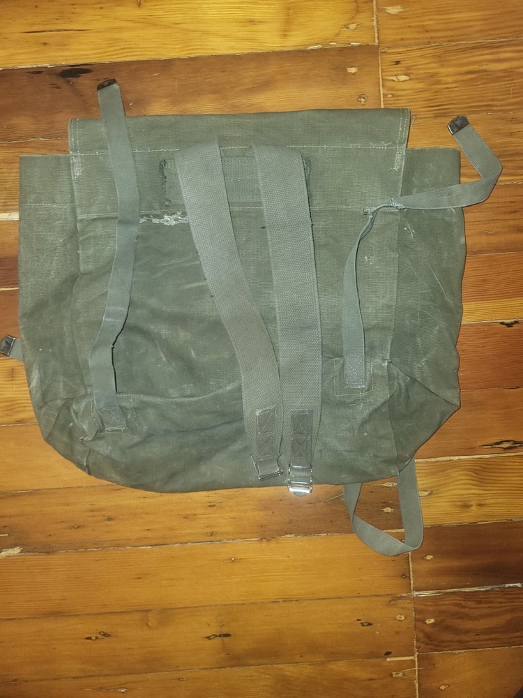 Vintage U.S. Forest Service Canvas Backpack. FSS.
