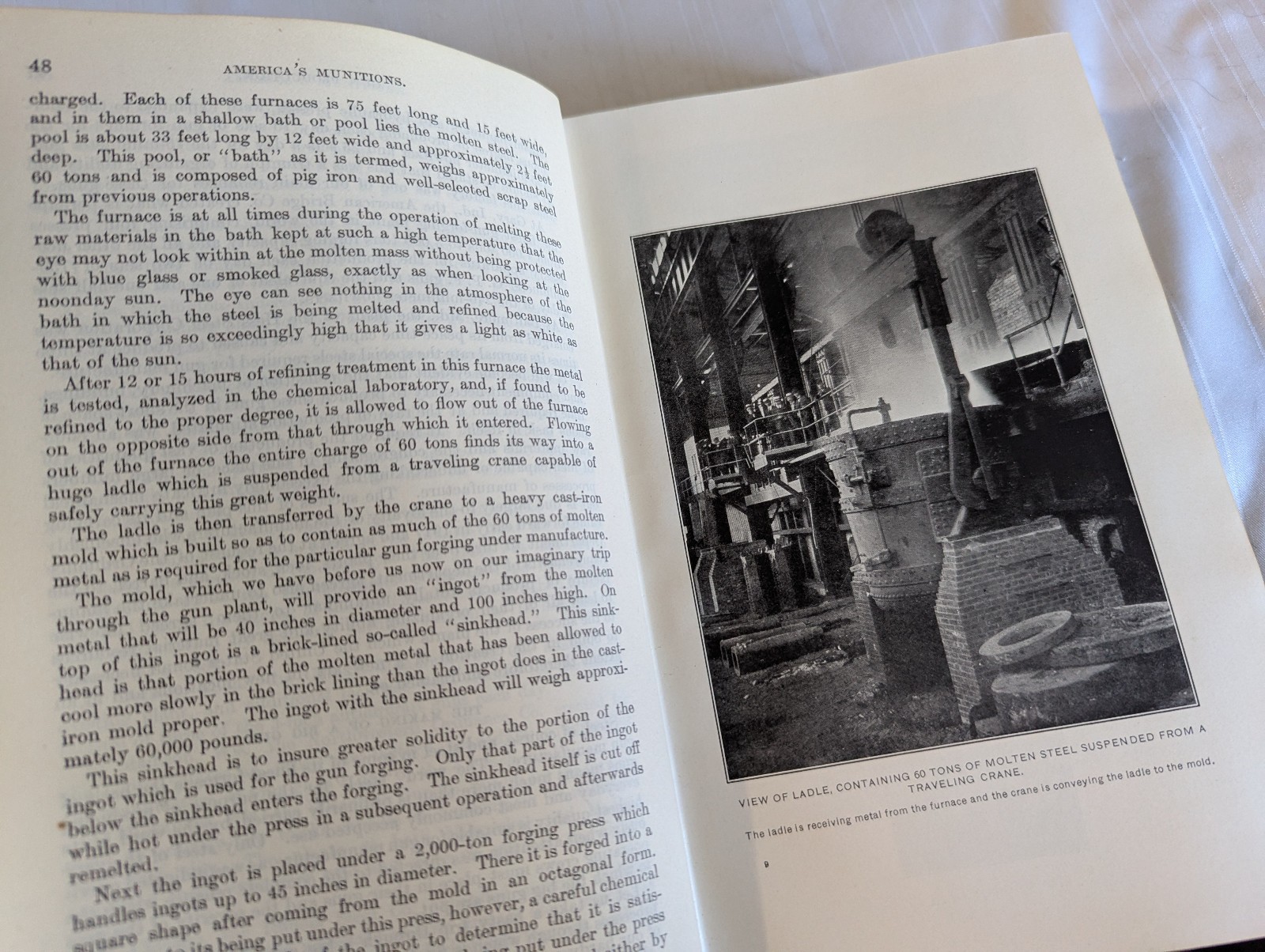 WWI American Munitions 1917-1918 Report of Benedict Crowell HB book 1919