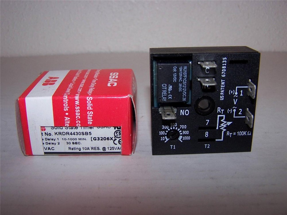 ABB KRDR4430SB5  SSAC SOLID STATE TIMER 10A  NEW IN BOX