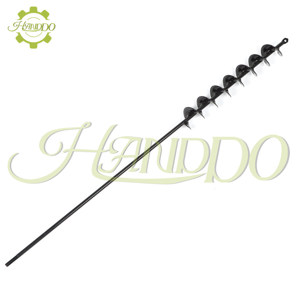 Extended Length Auger Drill Bit 32"×2" Post Hole Digger For 3/8" Hex Drive Dril