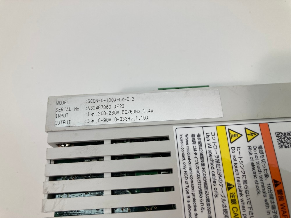 IAI SCON-C-100A-DV-0-2 Servo Controller