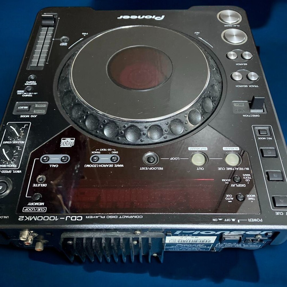 Pioneer CDJ-1000MK2 DJ CD Player Deck Professional Tested Working