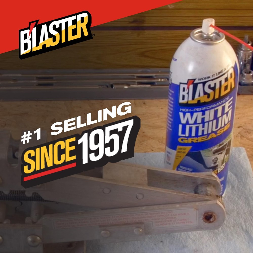 B’laster White Lithium Grease Spray – High-Performance 3 Pack