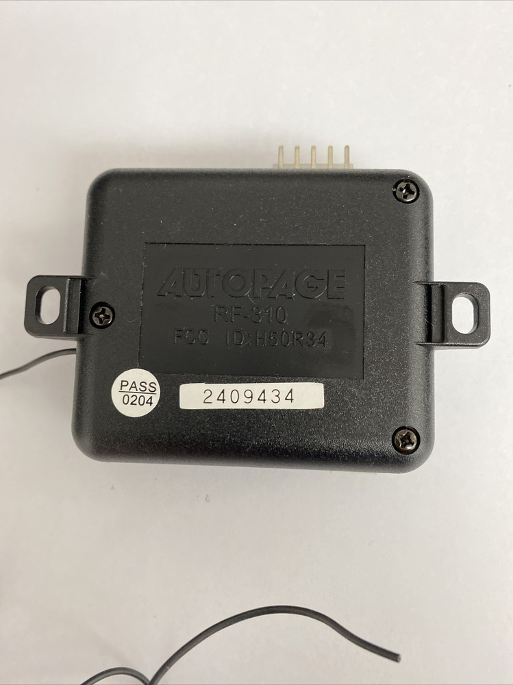 Autopage RF-310 Module Brain ONLY FCC ID: H50R34