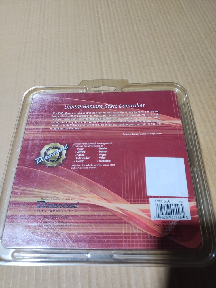 Directed Electronics 556t Digital Remote Start Controller