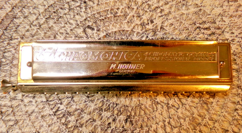 M. Hohner 64 Chromonica Professional Model, 4 Octave (Model 280) VF condition.