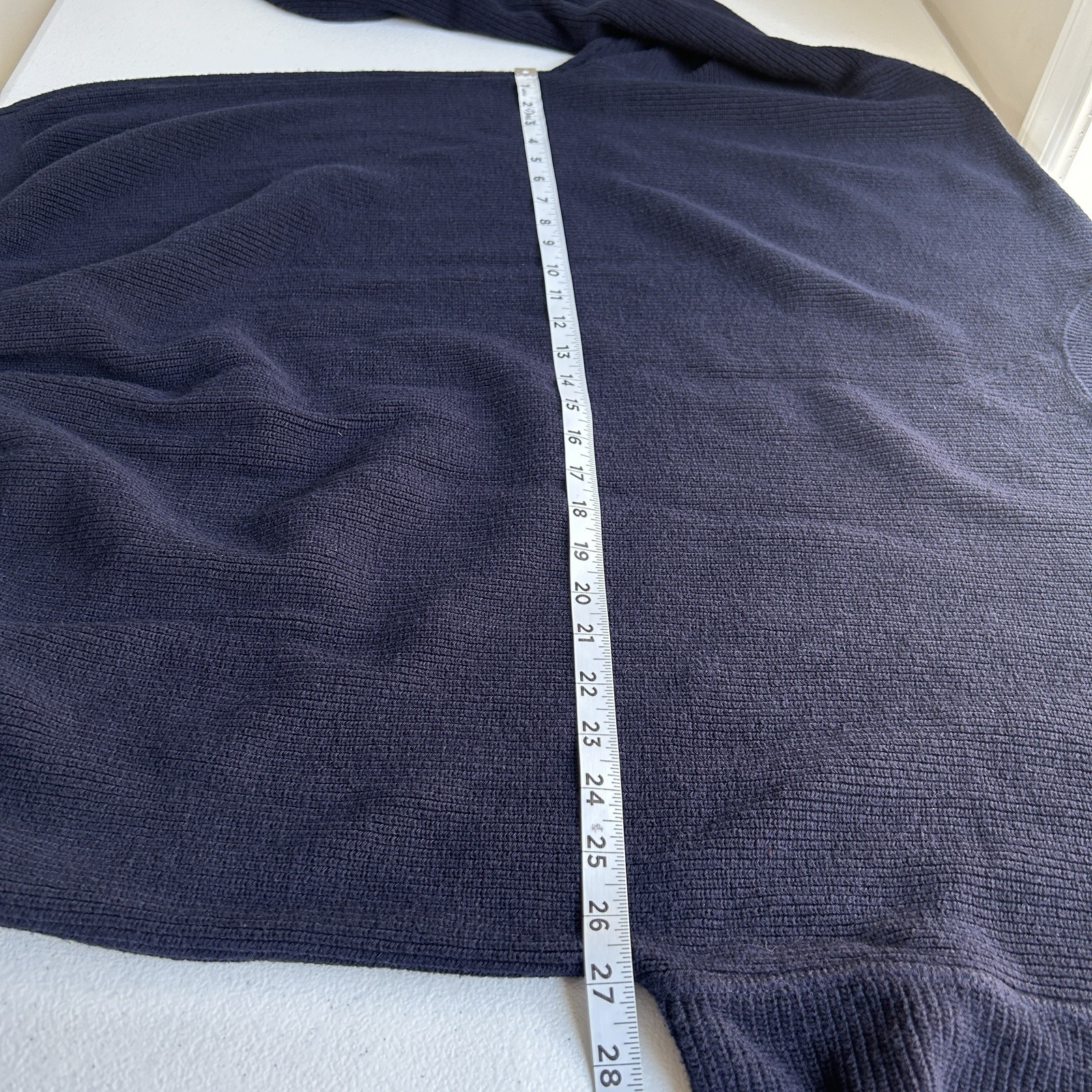 Vintage 90s Fisherman Sweater Mens XXXL Tall Ribbed Chunky Preppy Grunge Indie