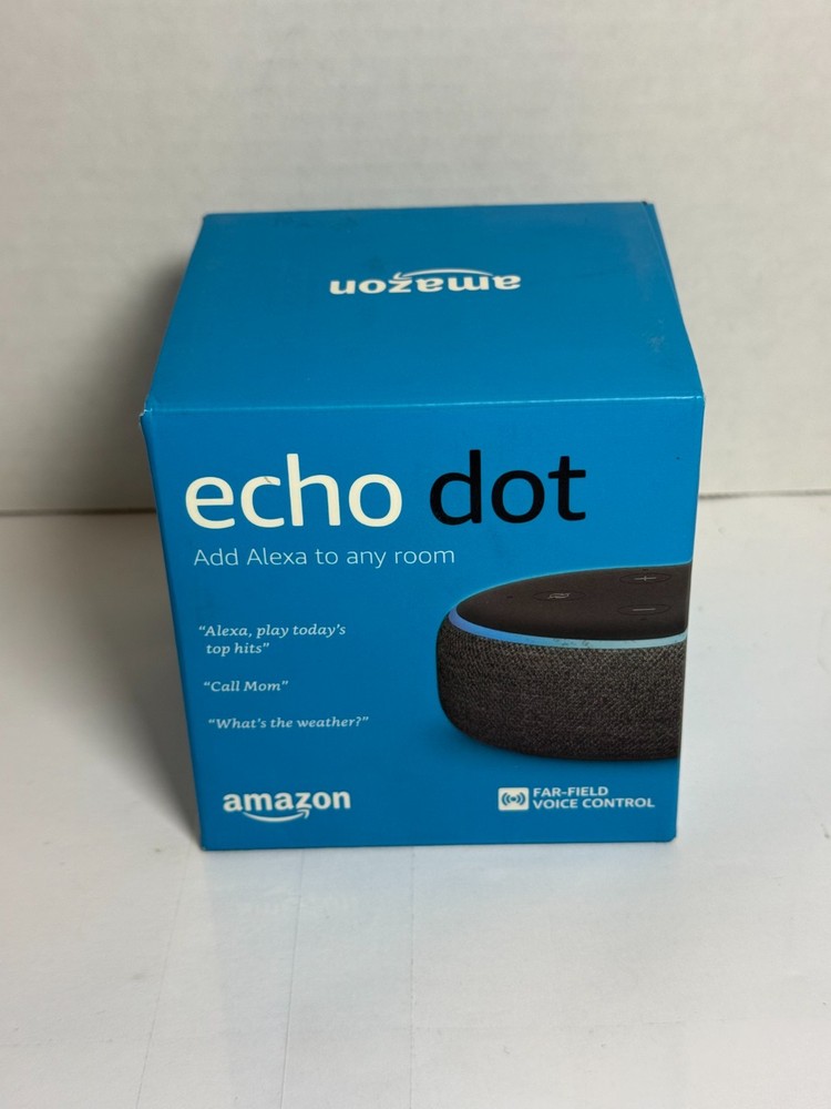 Amazon Echo Dot (3rd Generation) Smart Speaker with Alexa - Charcoal B5