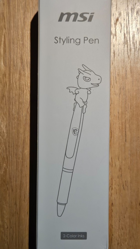 MSI Lucky Styling Pen for Gamers/Creators, Black