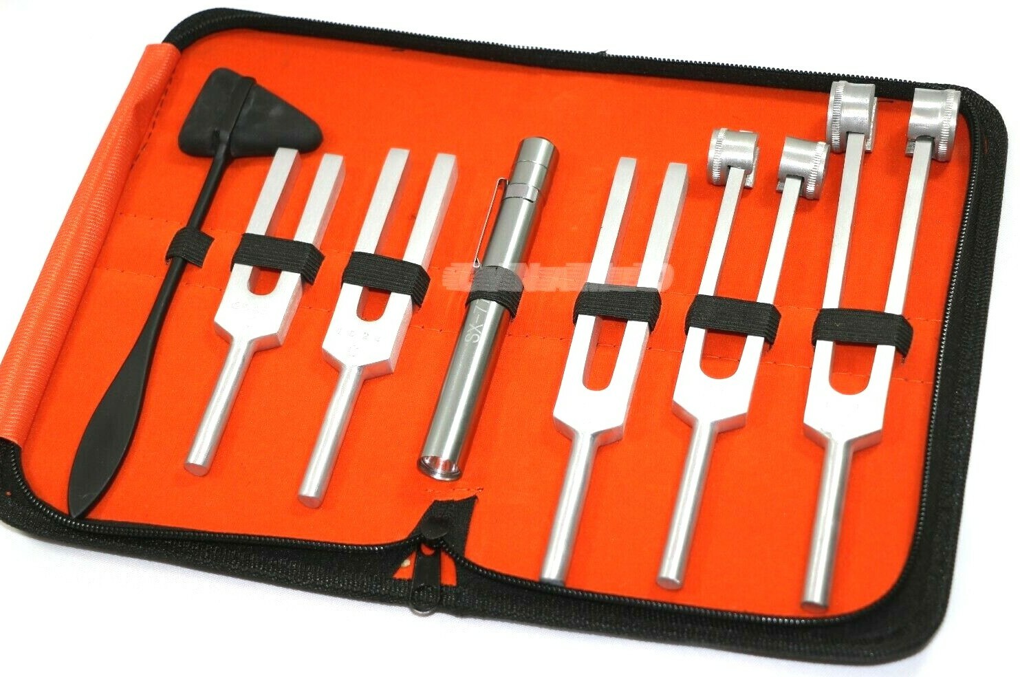7 Tuning Fork Set Medical Surgical Chiropractic Physical Diagnostic instruments