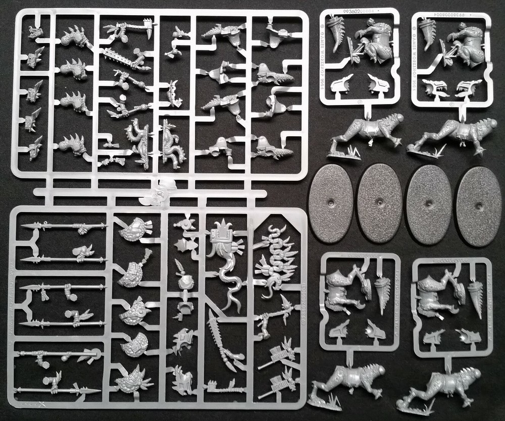 Saurus Knights 4 Lizardmen Cavalry Warhammer Sigmar Seraphon