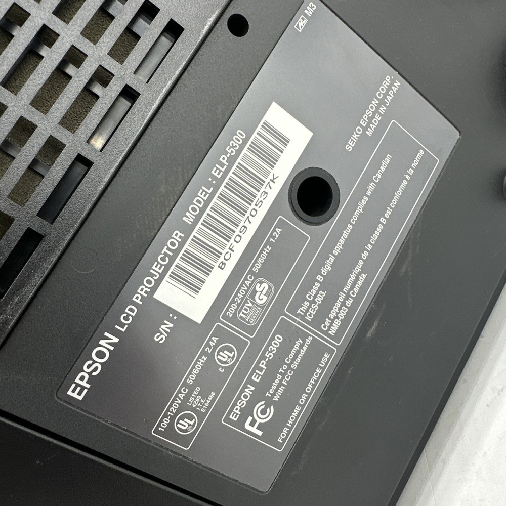 Epson PowerLite 5300 LCD Projector ELP-5300