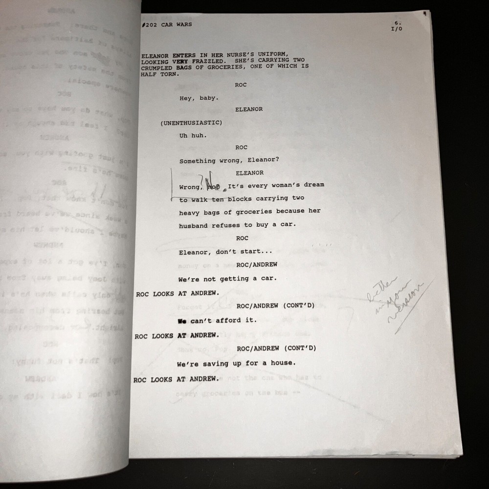 ROC (1992) "Car Wars" S2/E2 Loaded wNOTES & DRAWINGS + COA!