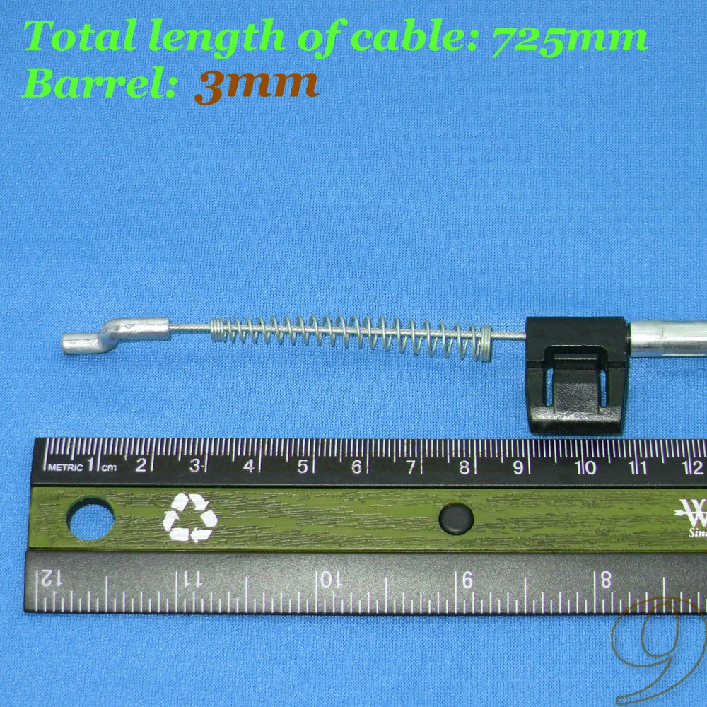 Recliner handle lever trigger replacement CABLE ONLY - 9cm / 12cm / 13.5cm tail