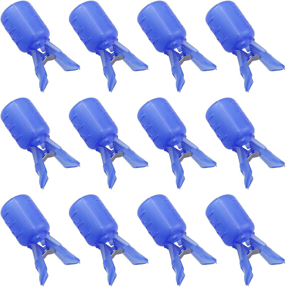 12PCS Blue Portable Squid Hook Protector - Squid Jig Hook Cover
