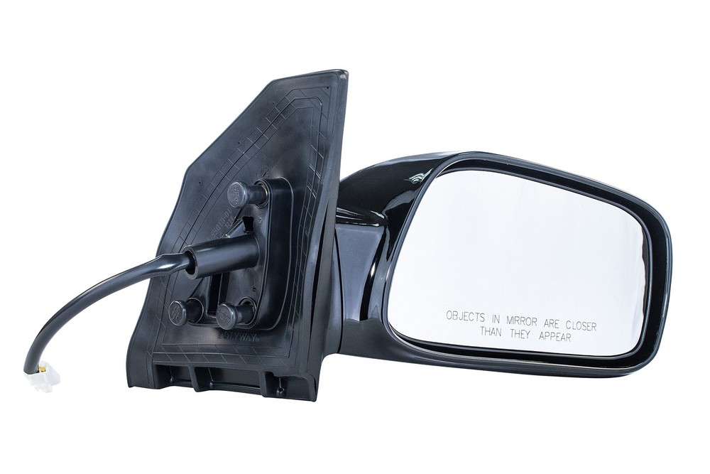 Dependable Direct Passenger Side Mirror Compatible with Side, Black