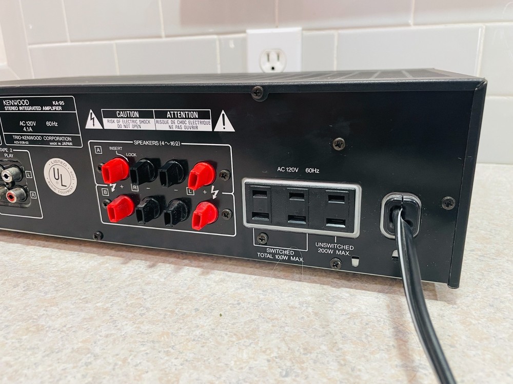 Kenwood KA-95 Stereo Integrated Amplifier