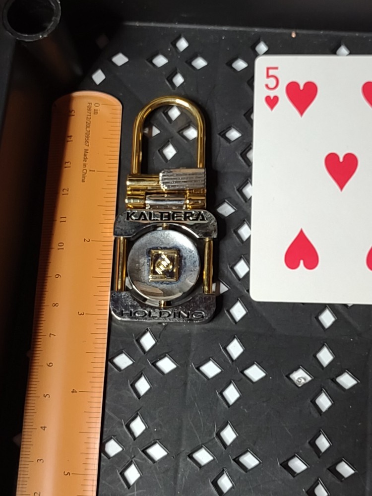 Two Tone Heavy KALDERA HOLDING Keychain