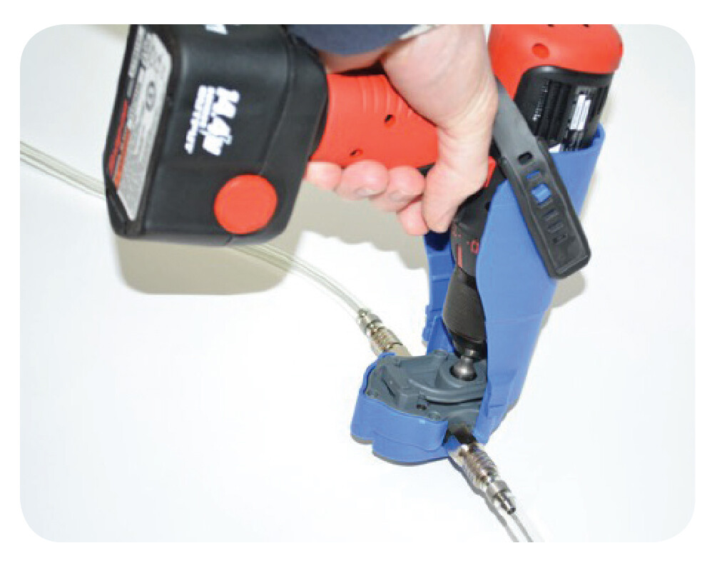 TGR Fluid Transfer Pump - Powered by an Air Ratchet or Cordless Drill