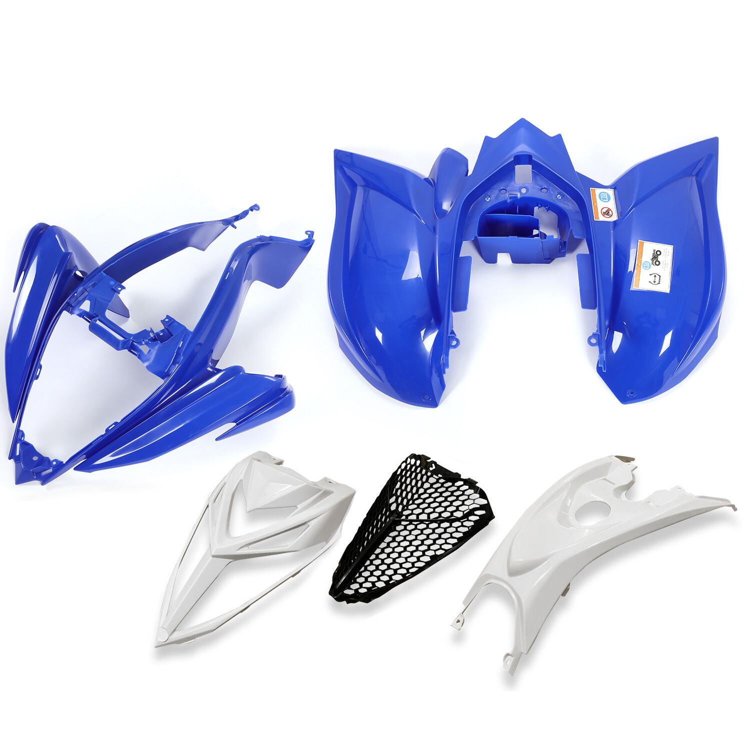 For YAMAHA Raptor 700 plastics Kit Fenders BLUE 2006-2024