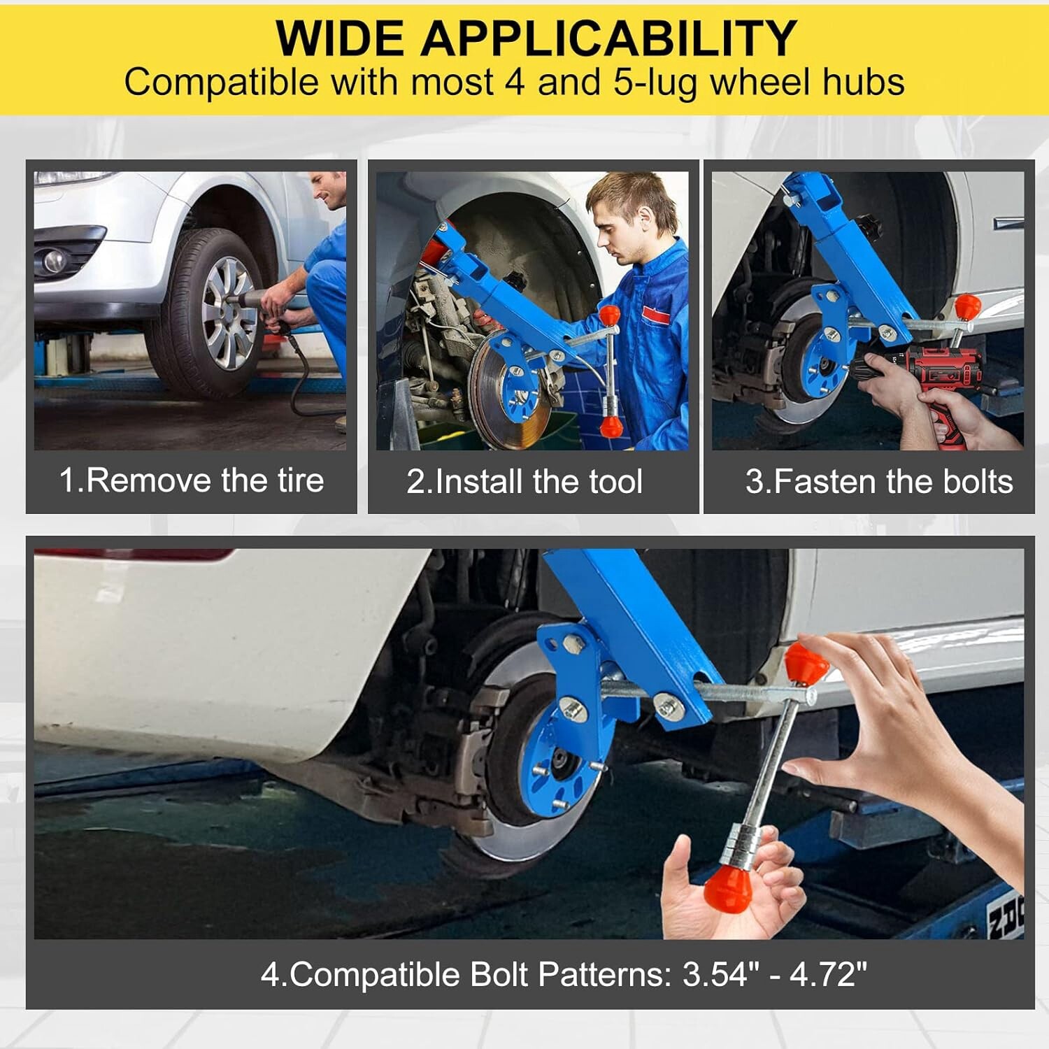 Heavy Duty Roller Fender Extending Reforming Tool Roll Arch Wheel Flaring Former