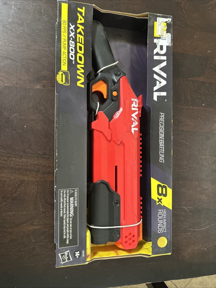 Hasbro Nerf Rival Takedown XX-800 Blaster- Red