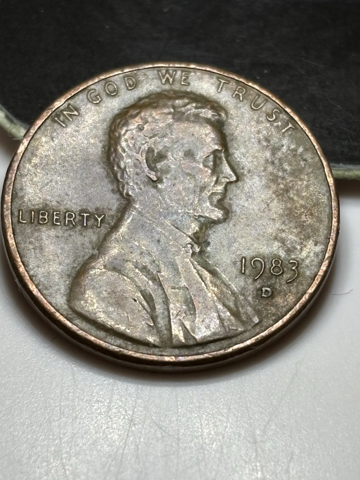 1983 Lincoln Memorial Small Cent BN US One Cent Penny Circulated Denver Mint