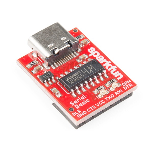 [ SparkFun DEV-15096 ] Serial Basic Breakout - CH340C and USB-C