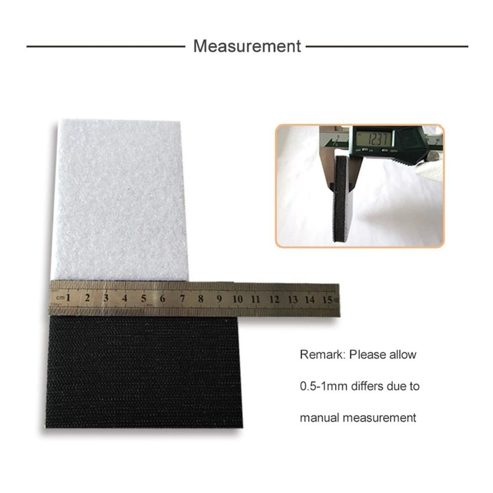 Improve Comfort and Efficiency with Hook&Loop Rectangle Interface Pad 75*100mm