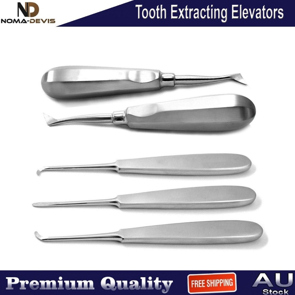 Dental Elevators Luxate Teeth & Root Remove Oral Surgery Tooth Extracting Tools