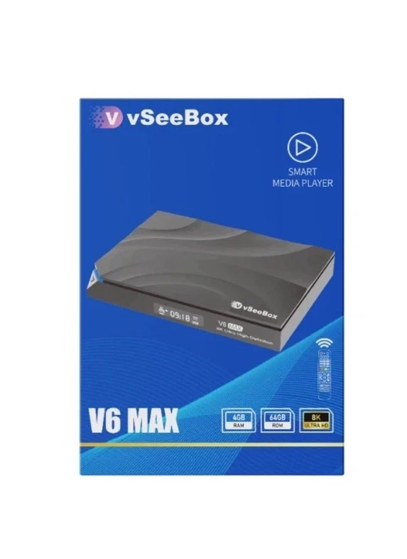 vSeebox V6 Max - 100% Free Shipping - Authorized Distributor