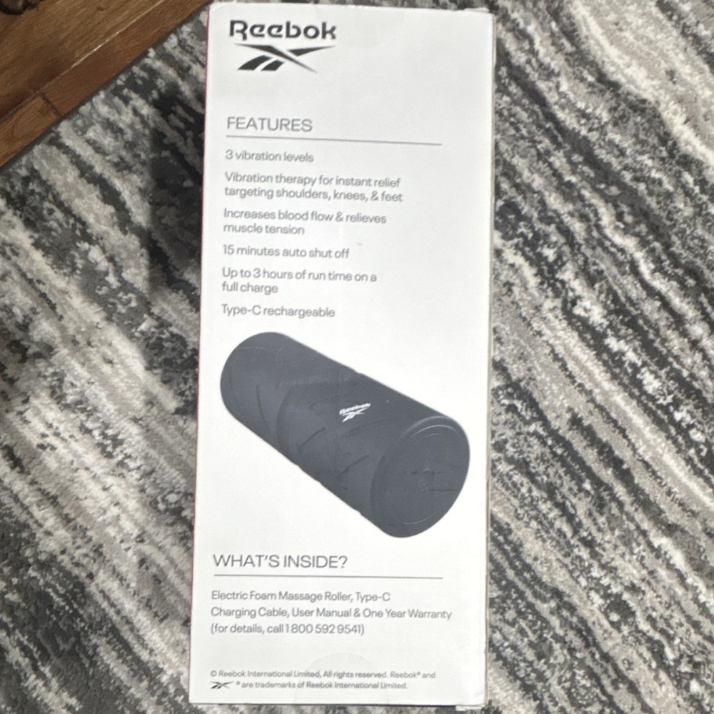 Reebok advanced vibrating foam roller