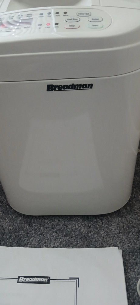 BREADMAN TR444 BREAD MAKER MACHINE 1LB 1.5 LB 2 LB.