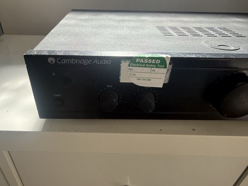 CAMBRIDGE AUDIO A1 INTERGRATED AMPLIFIER, HOUSE CLEARANCE ITEM , UNTESTED
