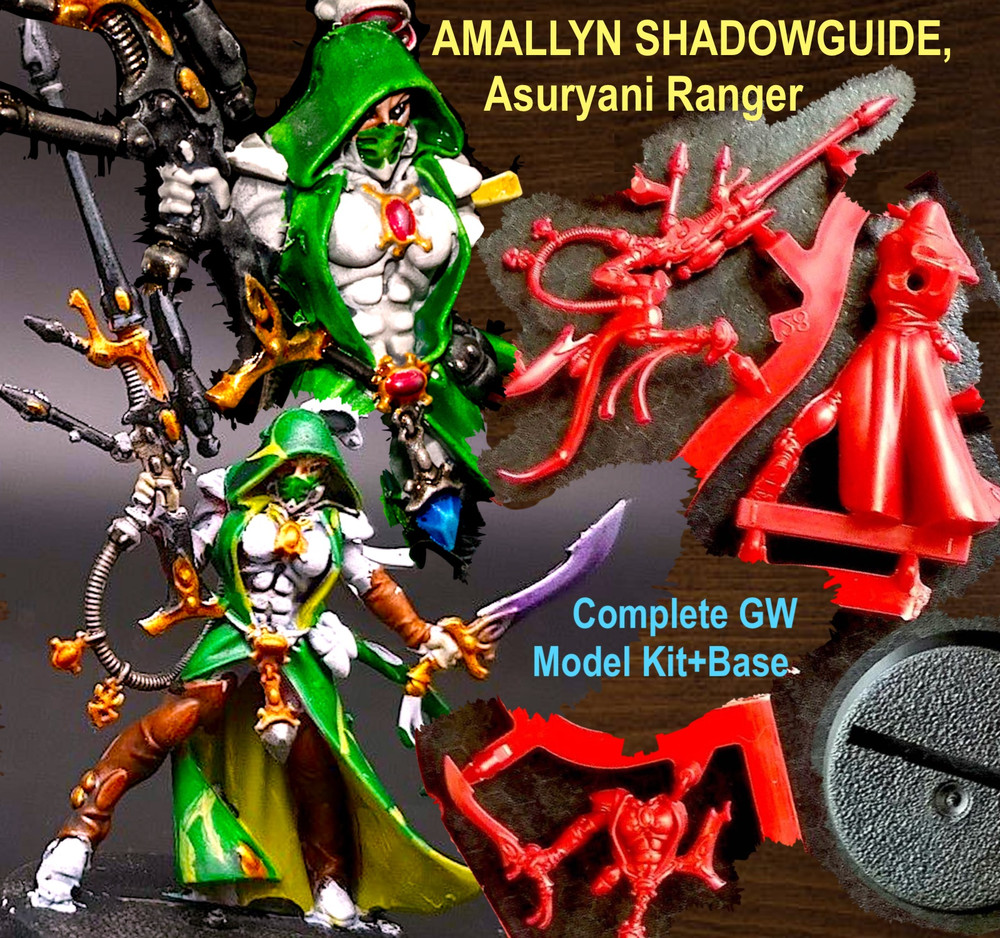 AMALLYN SHADOWGUIDE~ASURYANI RANGER-ELDAR~BLACKSTONE~Game Workshop WARHAMMER 40K