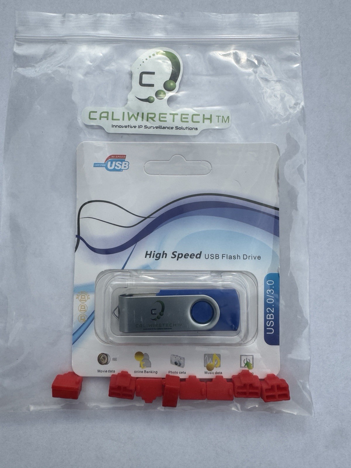 4K 16CH HD 8MP NVR Video Recorder 2TB HDD + POE Splitter /USB Drive / RJ45 cover