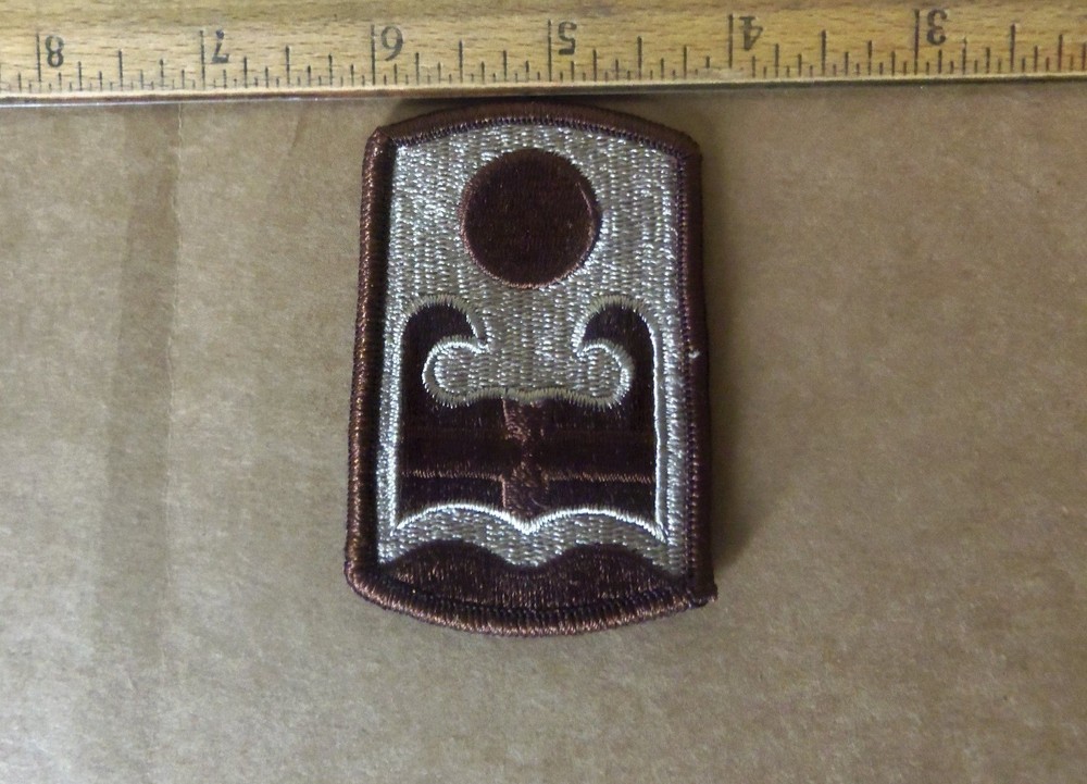 US Army - 92nd Infantry Brigade Embroidered Desert Patch