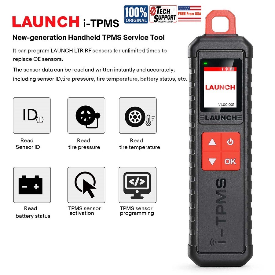 LAUNCH X431 I-TPMS Detector Programming TPMS Diagnostic Tool for X431 PRO3S V5.0
