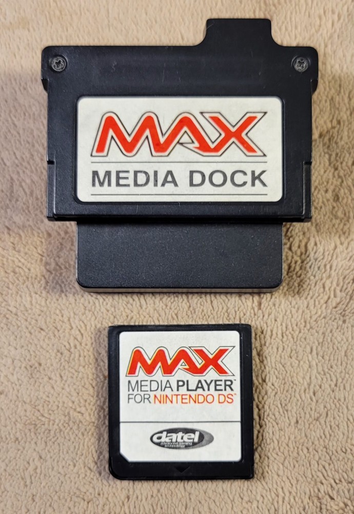 Max Media Dock & Max Media Player For Nintendo DS