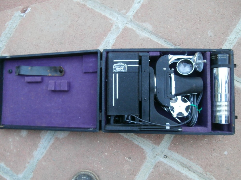 Vtg SVE Tri-Purpose Projector Model AAA Case Society for Visual Education