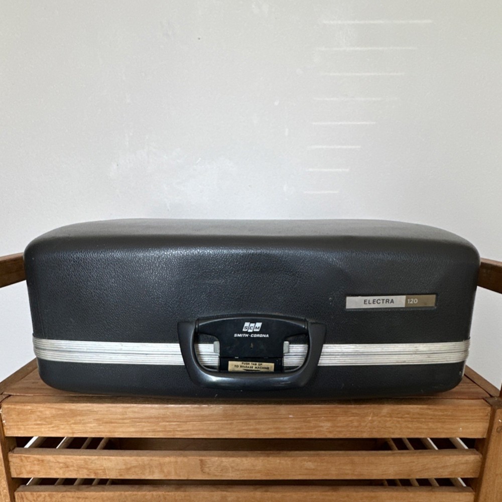 Smith Corona Electra 120 Electric Portable Typewriter with Case